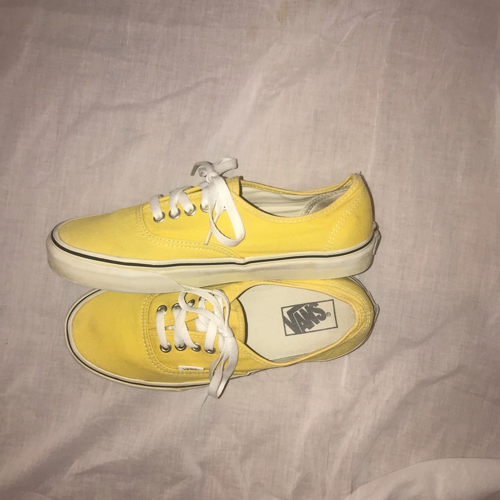 Classic Vans yellow